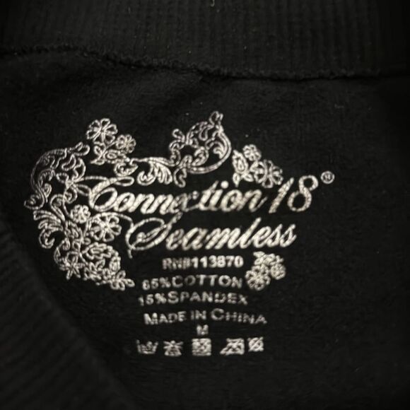 Connection 18 Seamless Black Jogger Pant Legging. Size Medium. - Picture 5 of 5